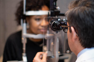 A Doctor Examining a Patient